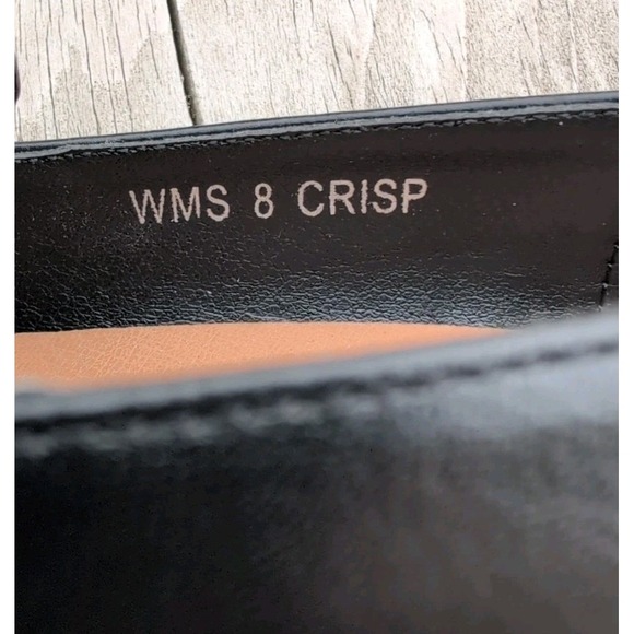 DV Dolce Vita Women's Crisp Slip on Lug Sole Black Penny Loafers Size 8 EUC - Picture 8 of 9